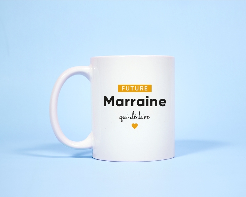 Mug personnalisable - Future marraine
