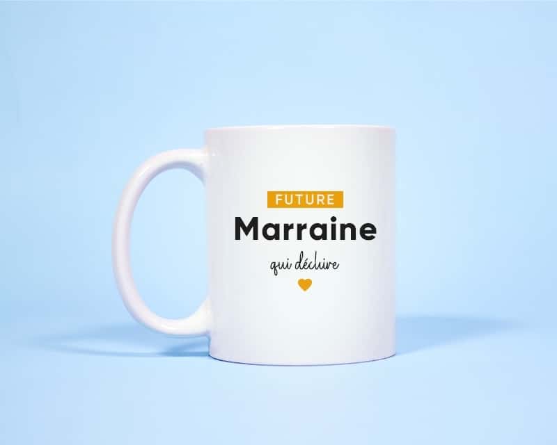 Mug personnalisé - Future marraine