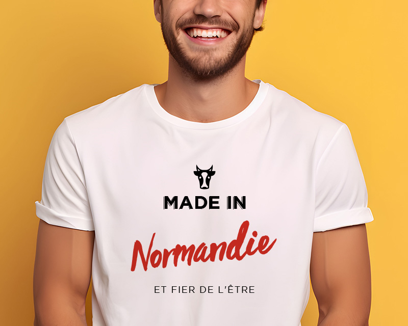 T shirt Homme personnalisé - Made In Normandie