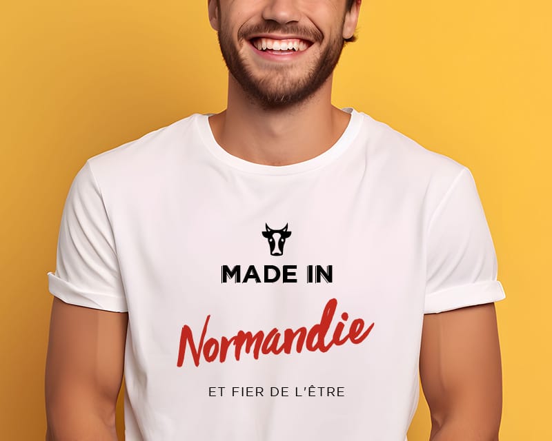 Tee shirt personnalisé homme - Made In Normandie