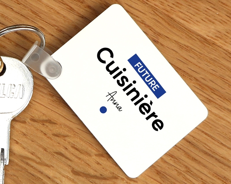 Porte-clef personnalisé - Future cuisinière