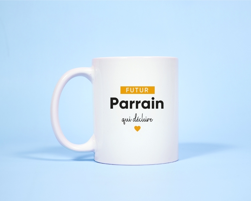 Mug personnalisable - Futur parrain