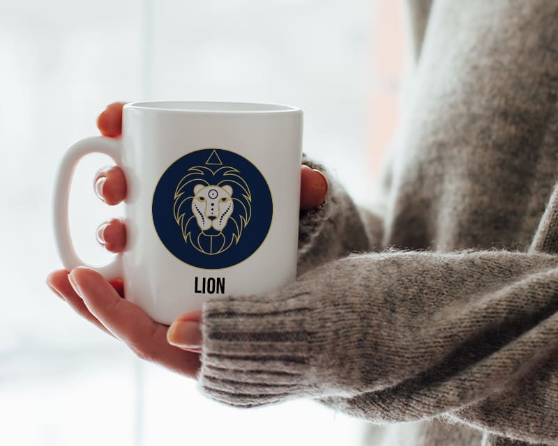 Mug cadeau pour homme ou femme lion