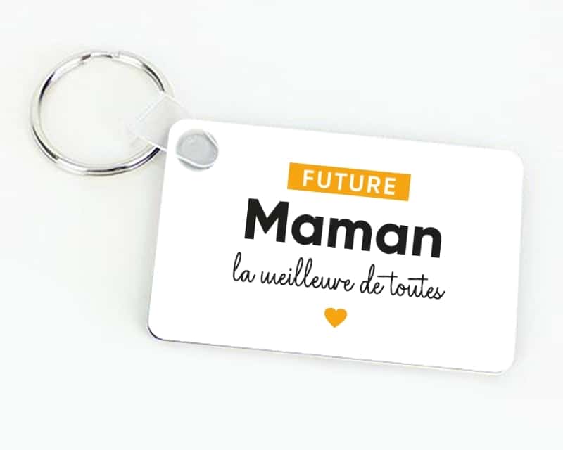 Porte-clés personnalisé - Future maman