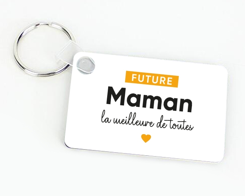 Porte-clés personnalisable - Future maman