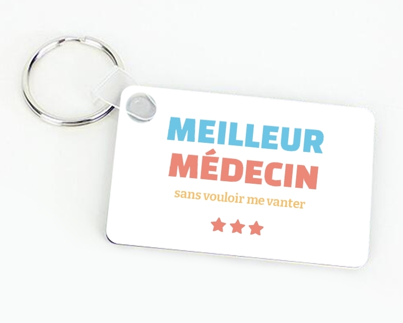 Porte-clef à personnaliser - Meilleur Médecin