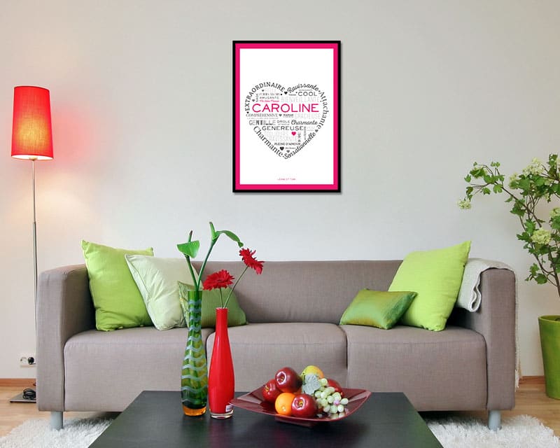 Affiche petits mots pour Maman