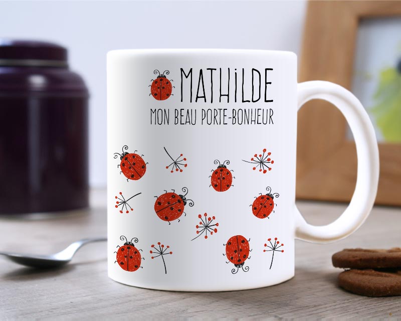Mug Coccinelle Porte-bonheur
