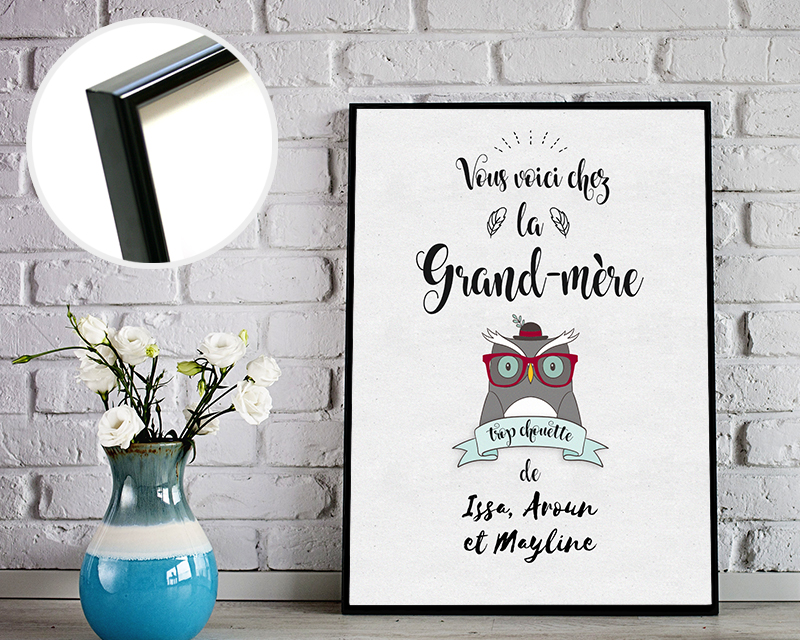 Affiche Grand-mère trop chouette