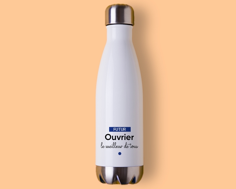 Gourde personnalisable - Futur ouvrier