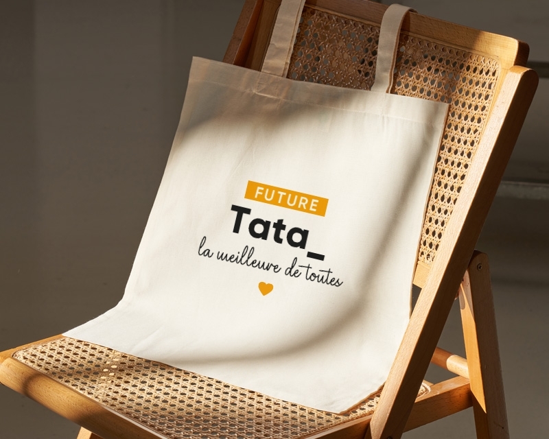Tote bag personnalisable - Future tata