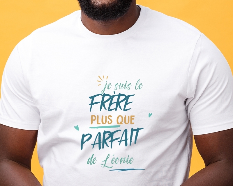 T-Shirt homme personnalisé : Frère le plus...