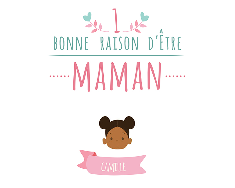 Tablier Les bonnes raisons d'être Maman Family Circus