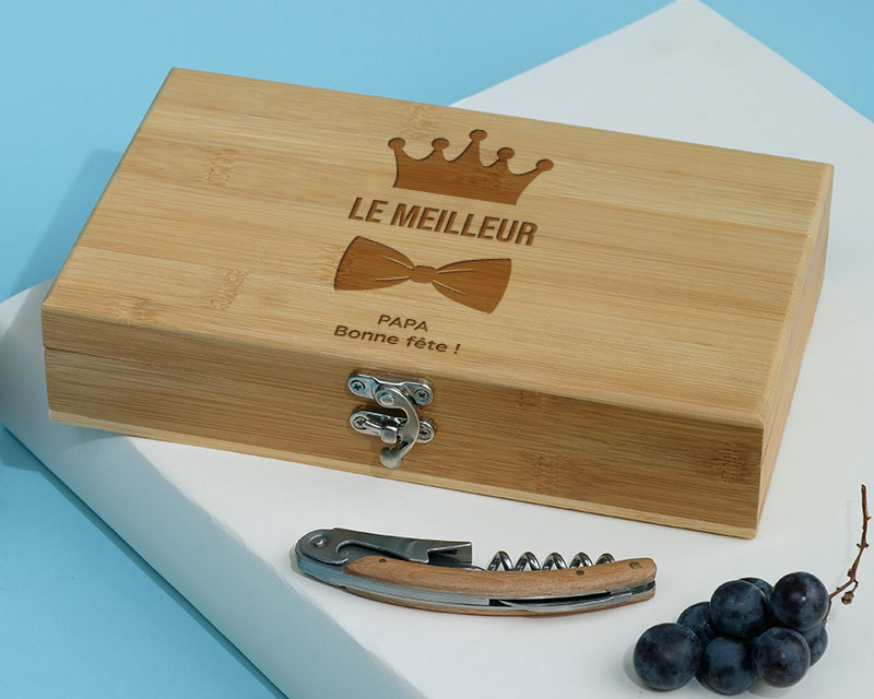 Coffret Sommelier personnalisé - Papa Royal