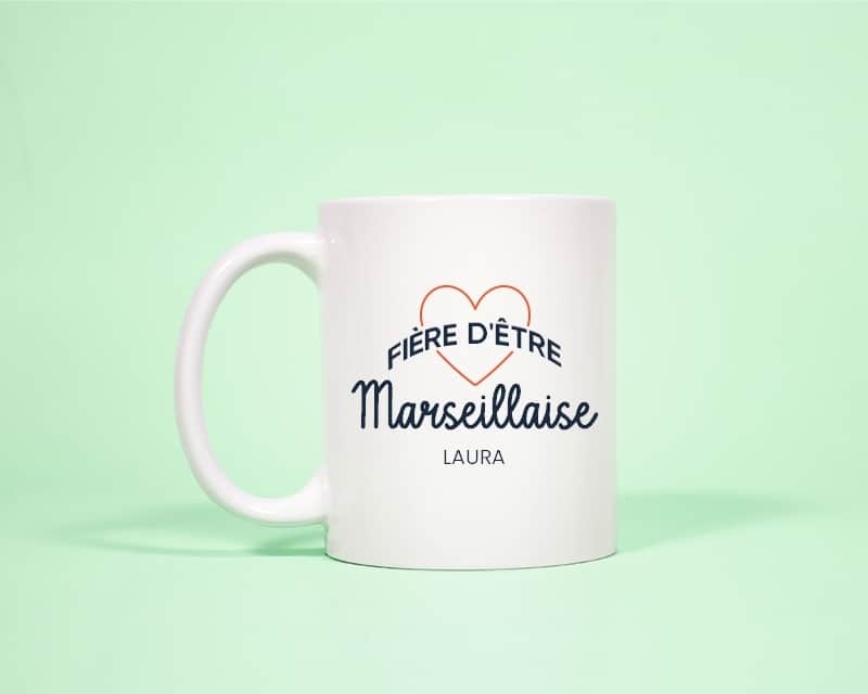 Mug personnalisé - Fière d'être Marseillaise