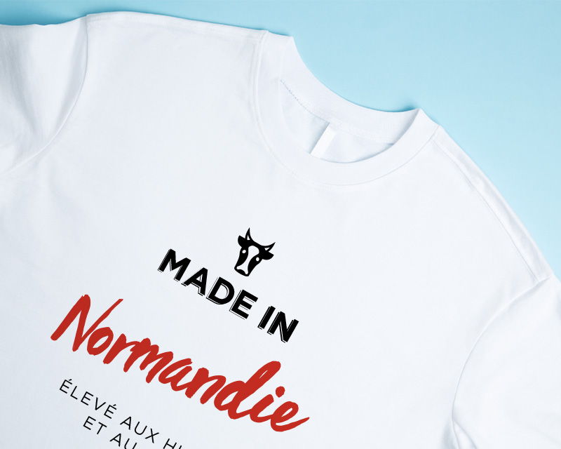 T shirt Homme personnalisé - Made In Normandie