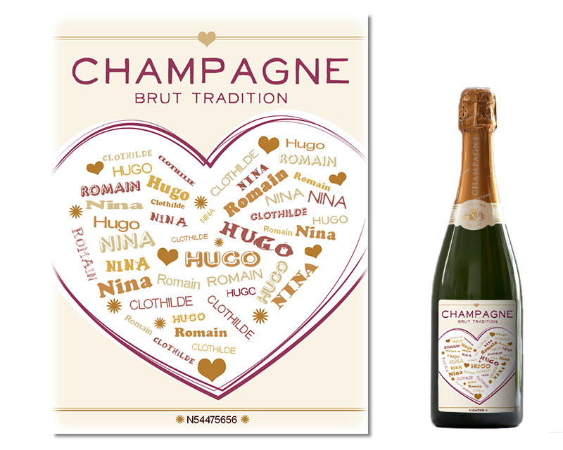 Champagne Coeur Famille