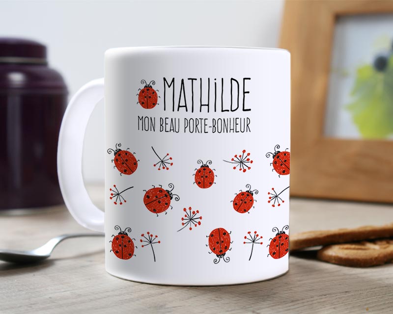 Mug Coccinelle Porte-bonheur