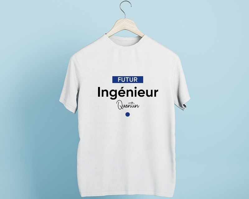 Tee-shirt Homme à personnaliser - Futur ingénieur