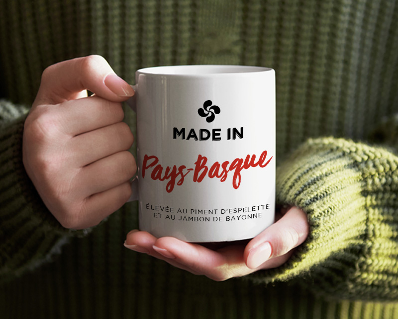 Mug personnalisable - Made In Pays Basque