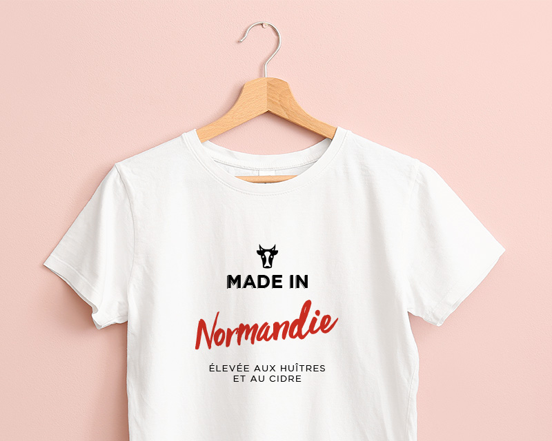 Tee shirt personnalisé femme - Made In Normandie