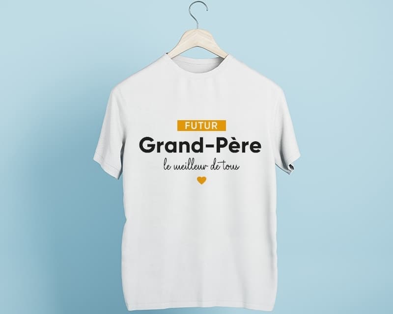 Tee shirt personnalisé homme - Futur grand-père