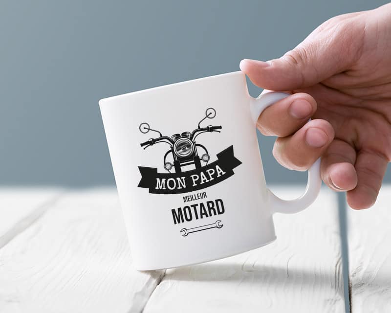 Mug motard personnalisé