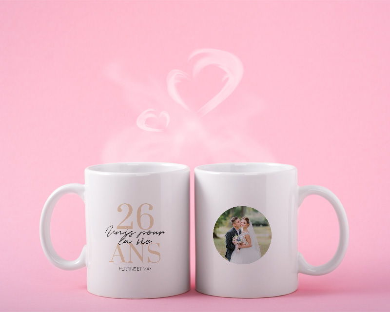 Mug personnalisé - Noces de Jade