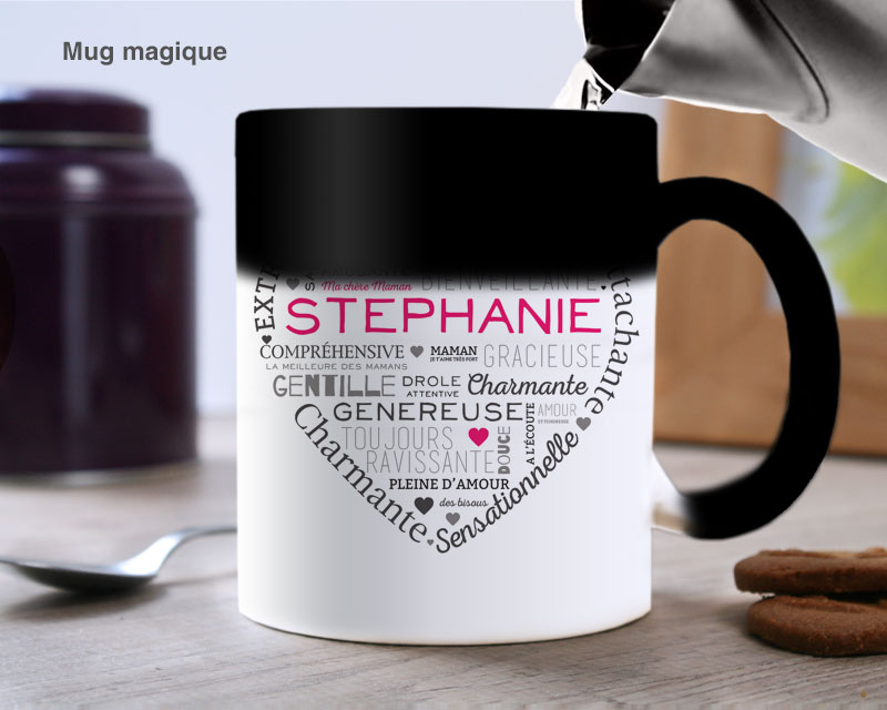Mug Petits mots pour Maman Photo