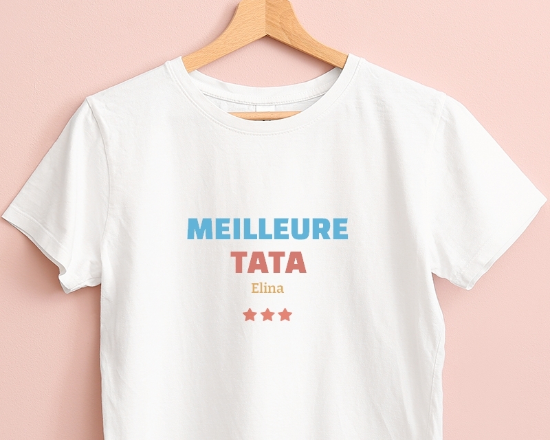 Tee shirt personnalisé femme - Meilleure Tata