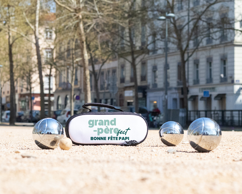 Sacoche de pétanque personnalisable - Grand Père-fect