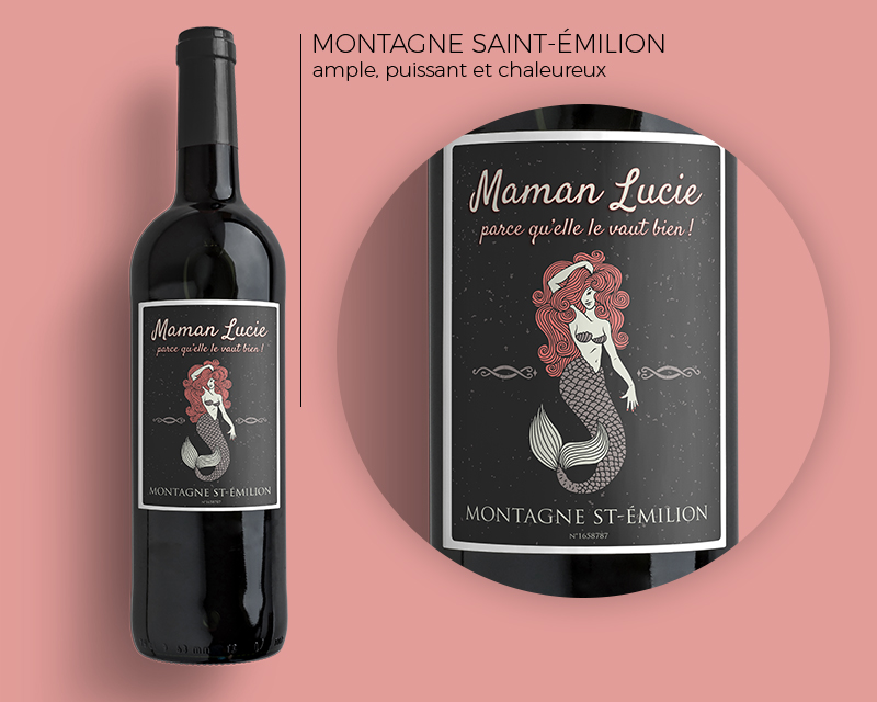 Bouteilles de Vins de Bordeaux - Sirène