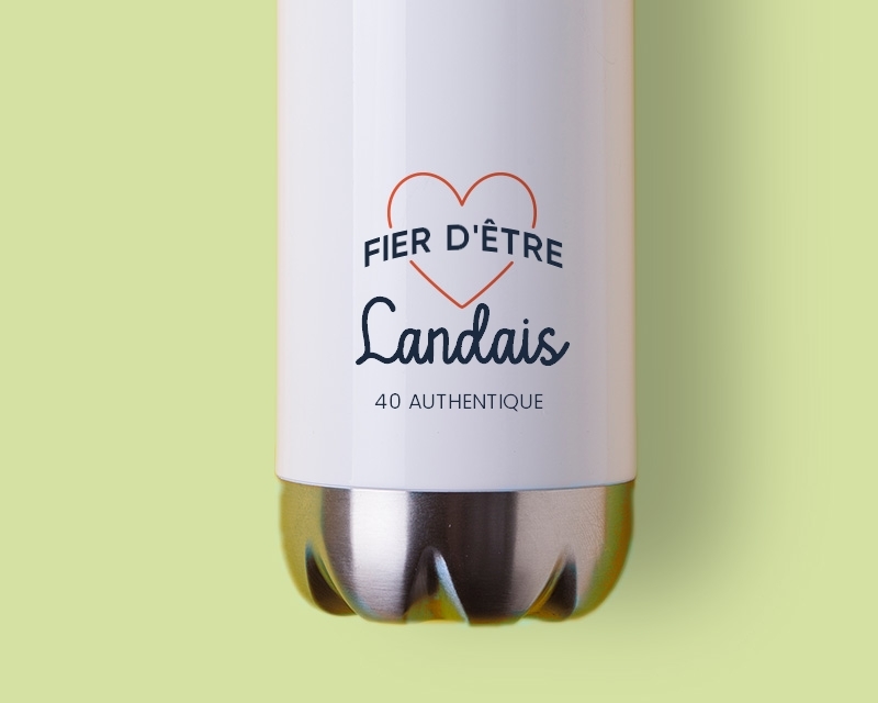Gourde personnalisable - Fier d'être Landais