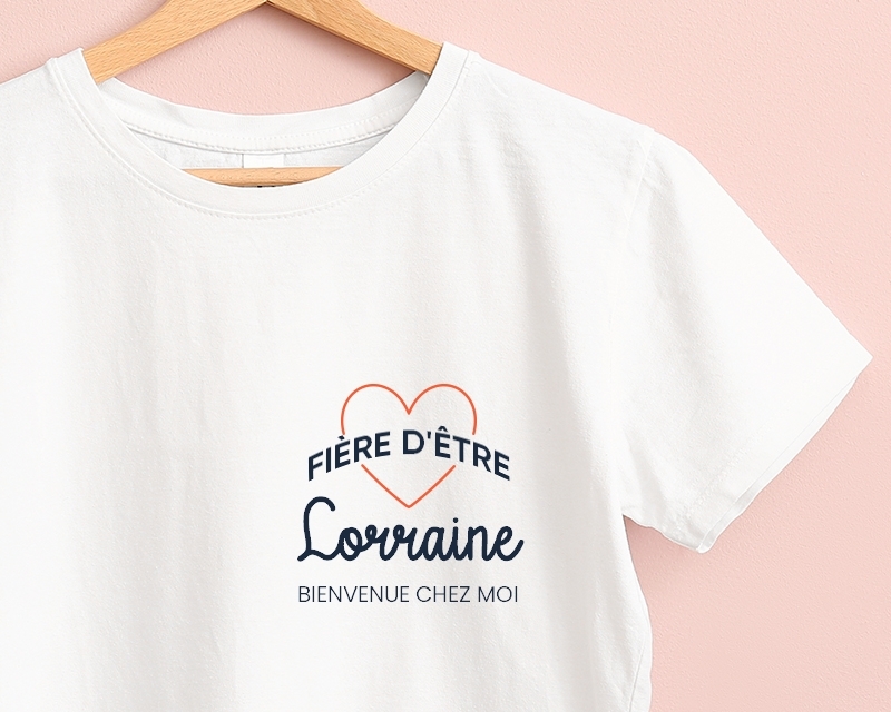 Tee-shirt Femme personnalisable - Fière d'être Lorraine