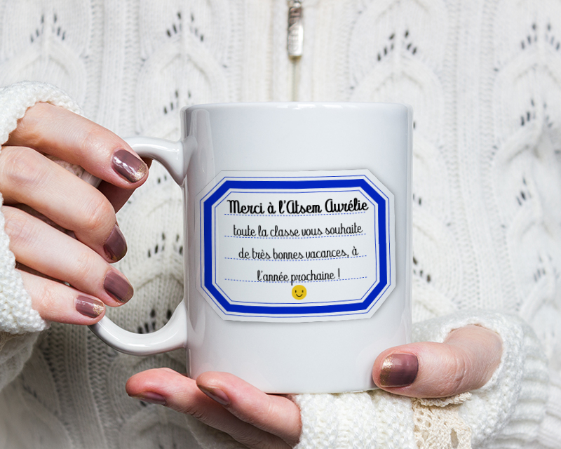 Tasse maîtresse personnalisable