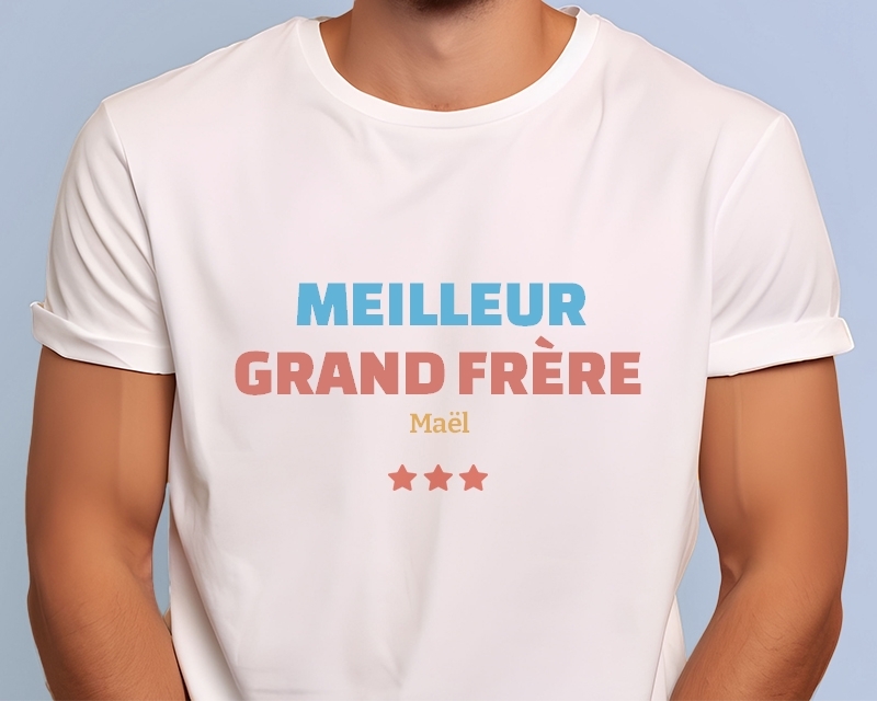 T-shirt Homme à personnaliser - Meilleur Grand frère