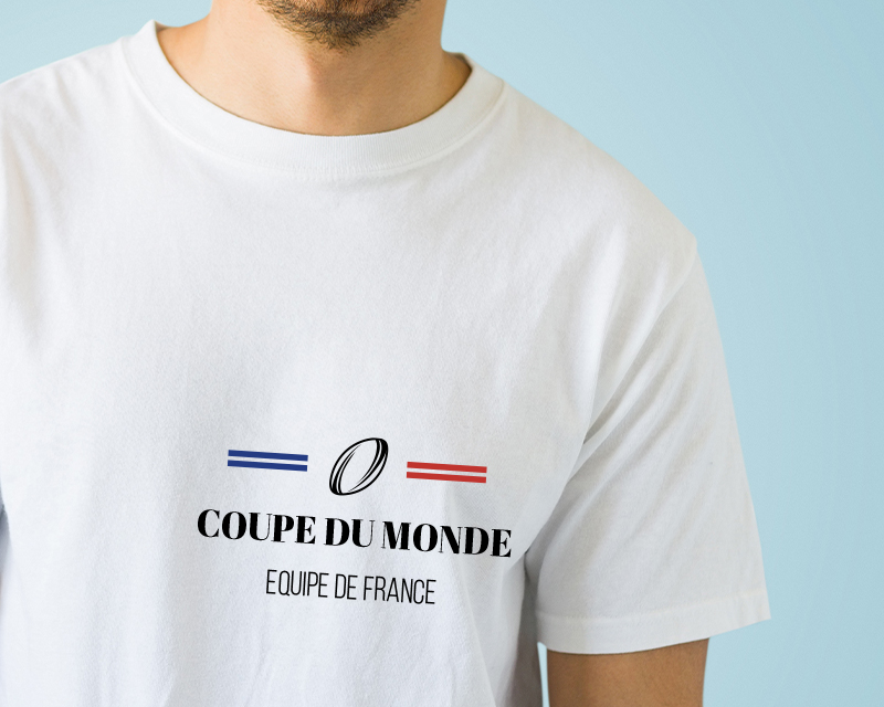 Tee shirt personnalisé homme - Supporter Rugby
