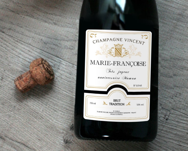 Les Bouteilles de Champagne Personnalisées