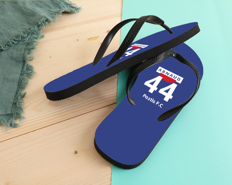 Tong personnalisable avec âge et message Pastis 51