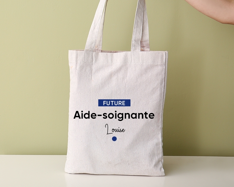 Tote bag personnalisable - Future aide-soignante