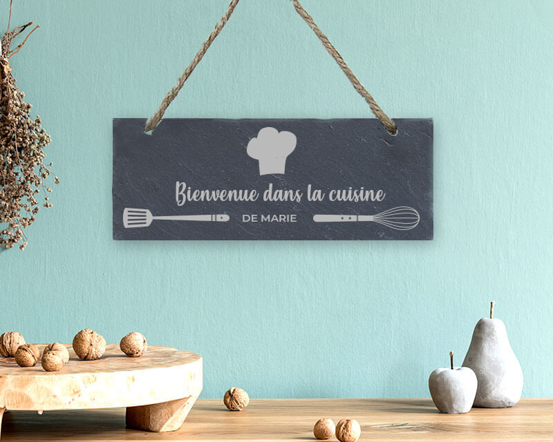 Plaque de porte personnalisable - Cuisine de Mamie