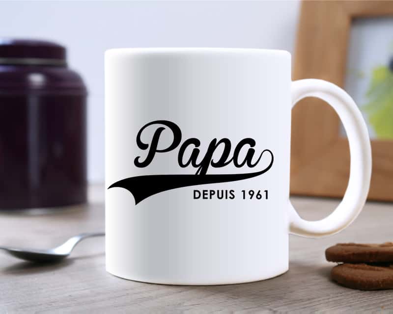 Mug Papa depuis