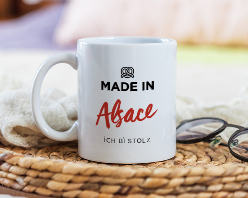 Mug personnalisé région - Made In Alsace