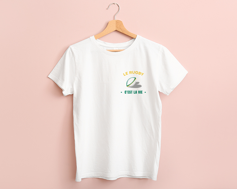 T-shirt femme personnalisé - Passion Rugby