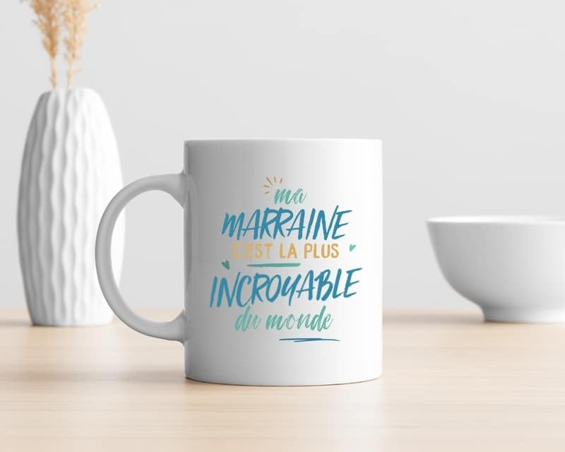 Mug Personnalisé Marraine Chérie