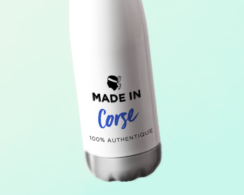 Gourde isotherme personnalisable - Made In Corse