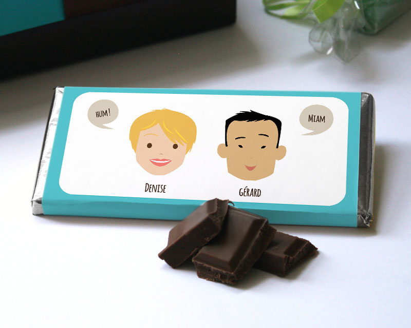 Tablette de chocolat Family Circus Miam