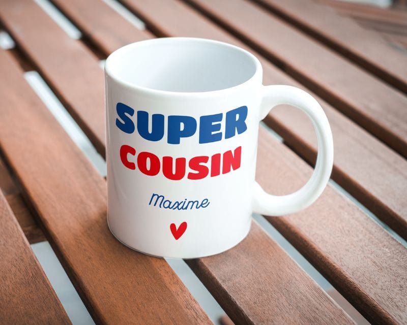 Mug personnalisé - Super Cousin 