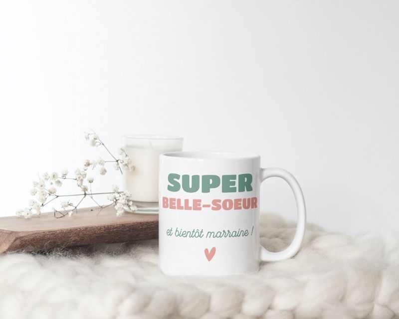 Mug personnalisé - Super Belle-Sœur