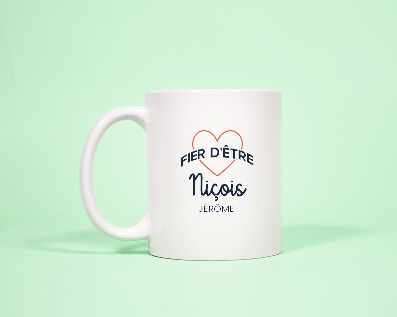 Mug personnalisable - Fier d'être Niçois